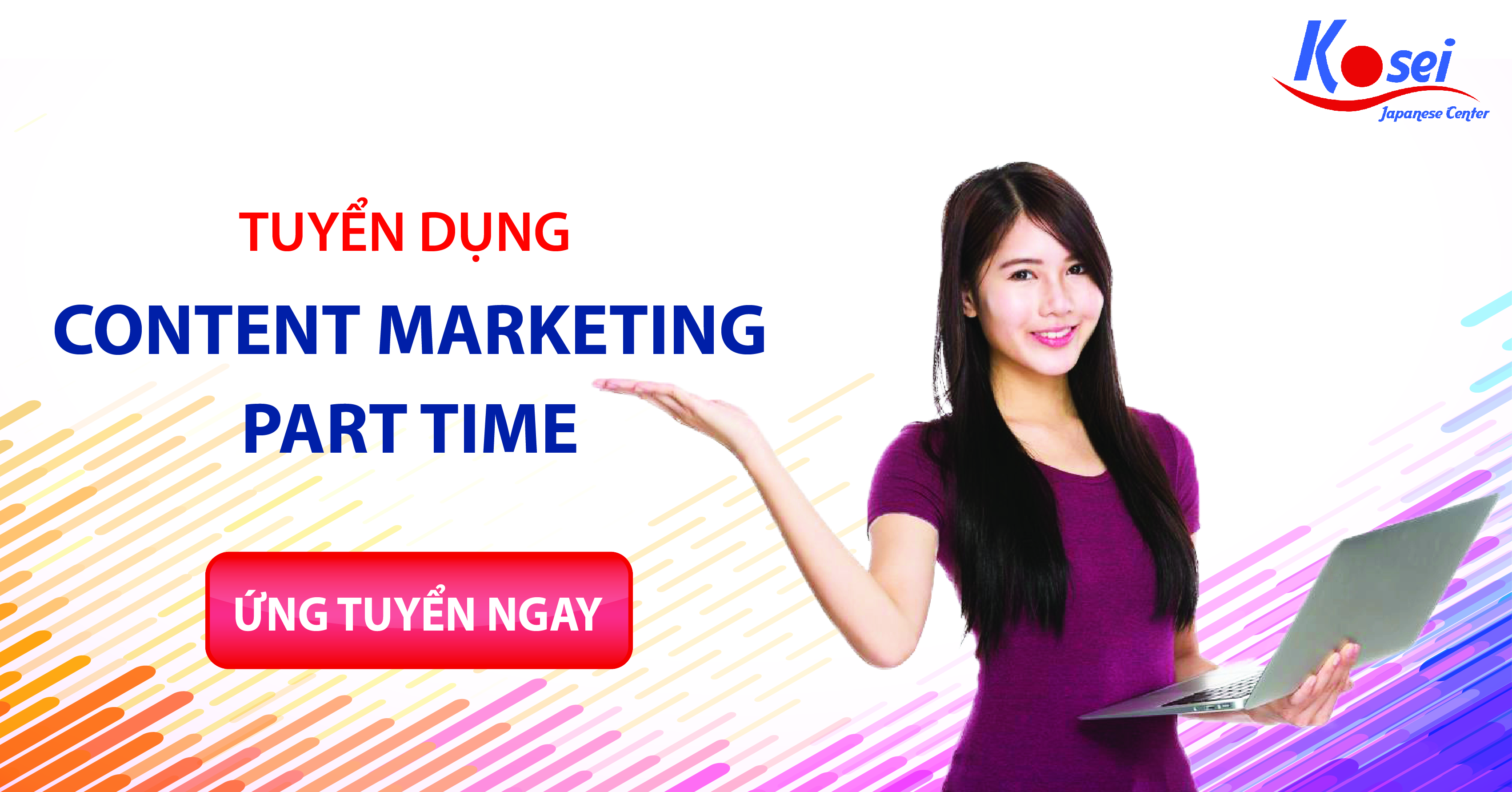 Tuyển dụng Nhân viên Content Marketing Part time